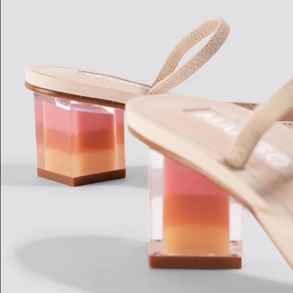 [NWT] Mango Two-way Rainbow Heels (Limited Edition - Picture 4 of 16